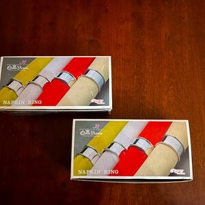 Queen Victoria Silver-Plated Napkin Rings